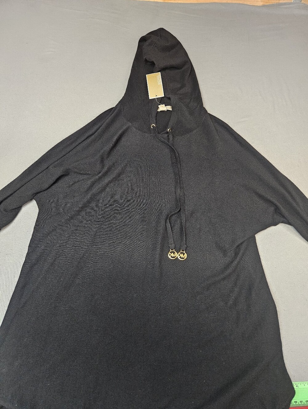 Michael Kors Light Weight Drawnstring Hooded Sweater